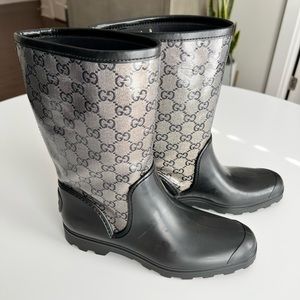 Authentic Gucci Rain Boots